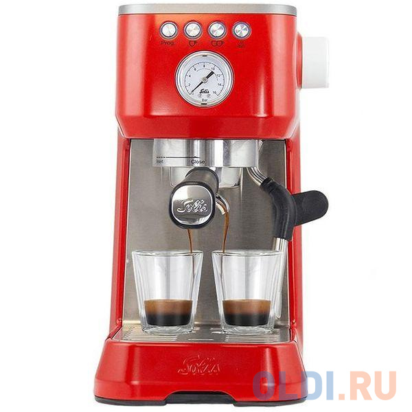 Кофеварка Solis 1170 Red 1700 Вт красный