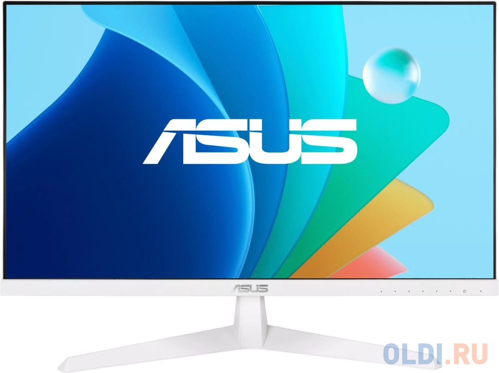 ASUS 23.8" VY249HF-W IPS LED, 1920x1080, 1ms, 250cd/m2, 178°/178°, 100Mln:1, D-Sub, HDMI, 100Hz, GamePlus Tec., FreeSync, Tilt, VESA, White, 90LM