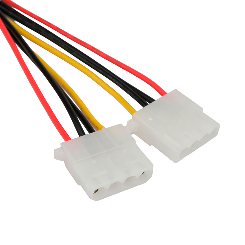 Аксессуар Gembird Cablexpert SATA 15pin - 2xMolex 4pin 20cm CC-SATA-2MOLEX-20CM