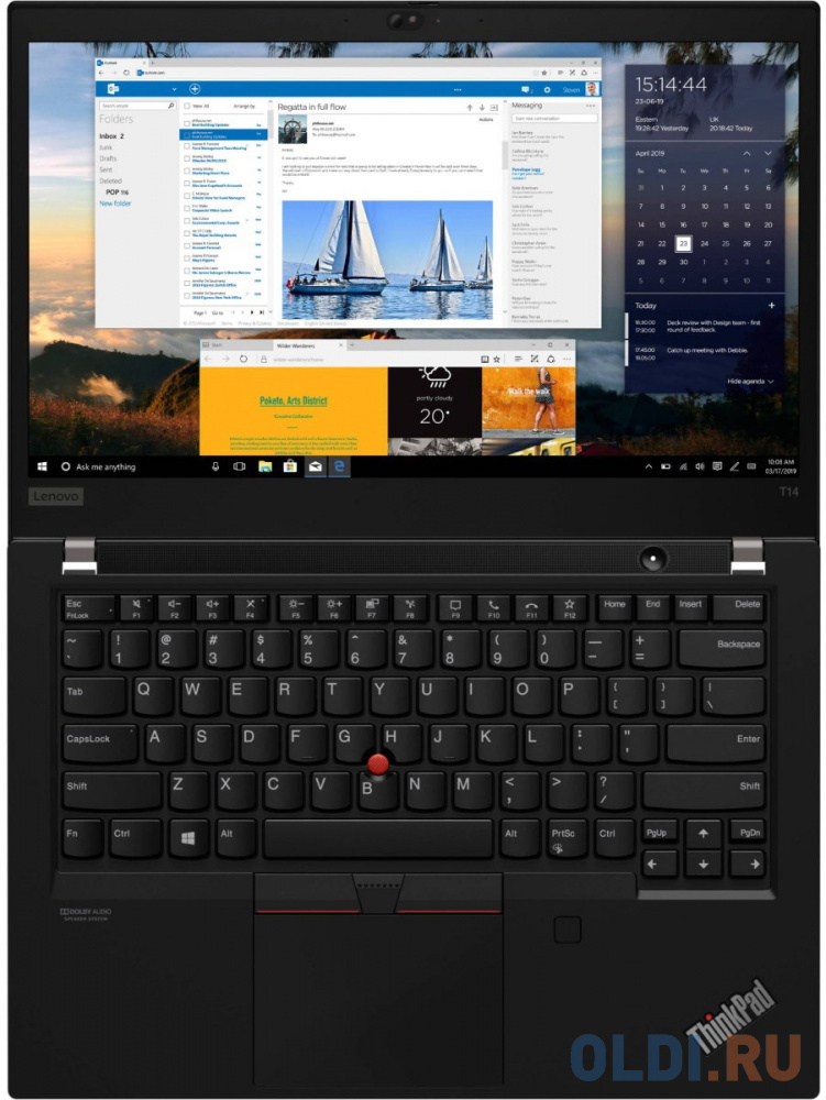 Ноутбук Lenovo ThinkPad T14 Gen 1 20S1A0FUCD 14"