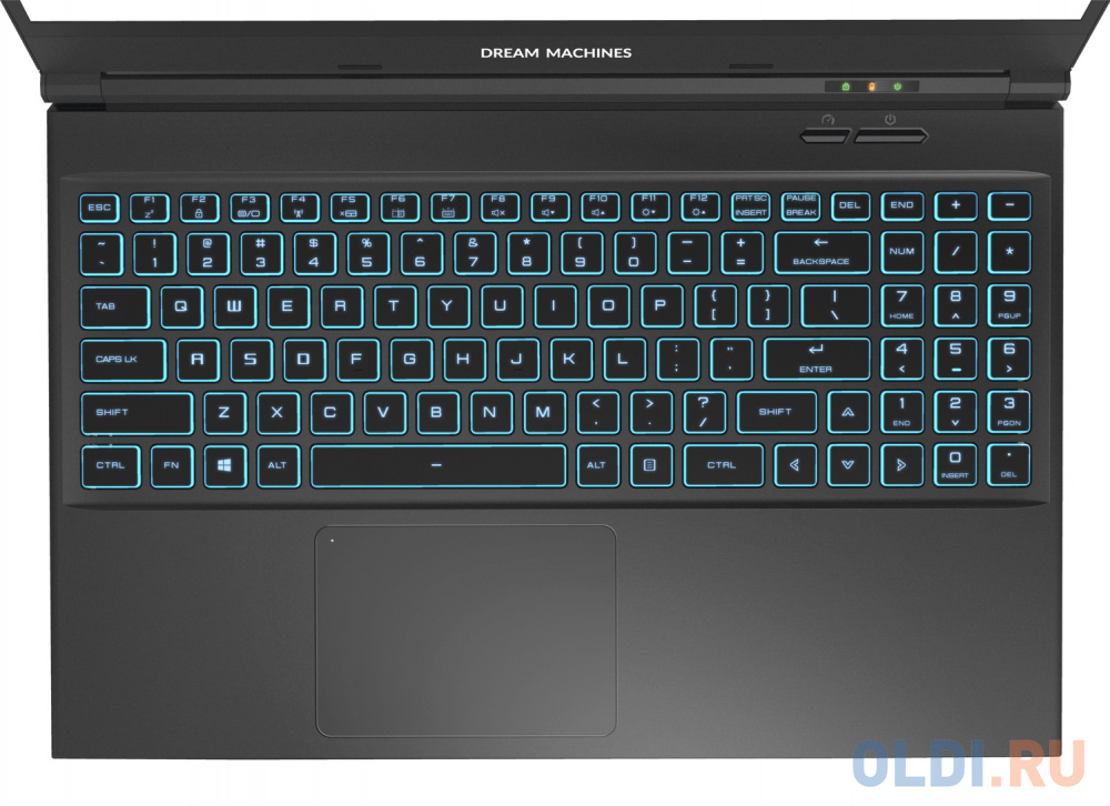 Ноутбук Dream Machines RG3050-15EU33 15.6" 1920x1080 Intel Core i5-11500H SSD 1024 Gb 16Gb WiFi (802.11 b/g/n/ac/ax) Bluetooth 5.0 nVidia GeForce в Москвe