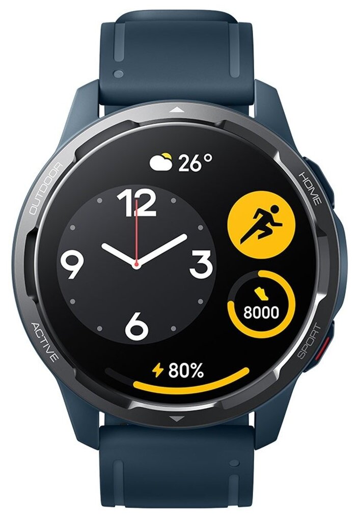 Смарт-часы Xiaomi Watch S1 Active, 1.43" Amoled, синий океан (BHR5467GL)