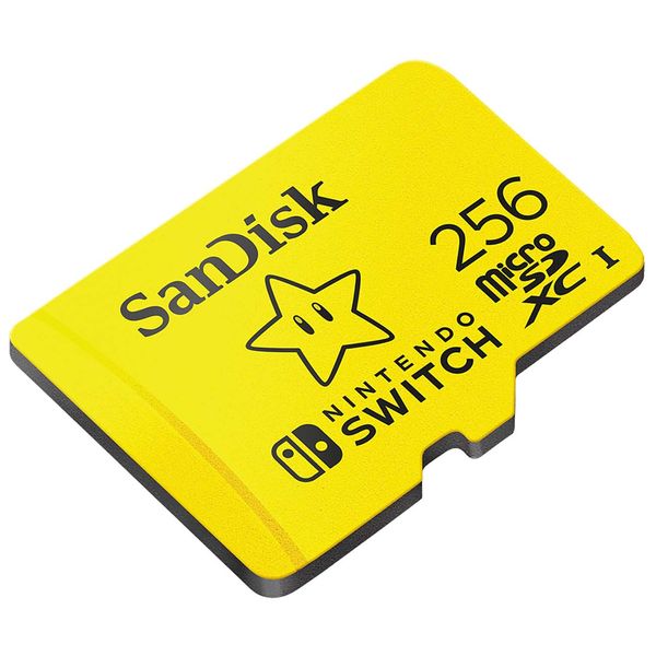 Карта памяти SanDisk and Nintendo Switch microSDXC 256Gb Class 1 (SDSQXAO-256G-GNCZN)