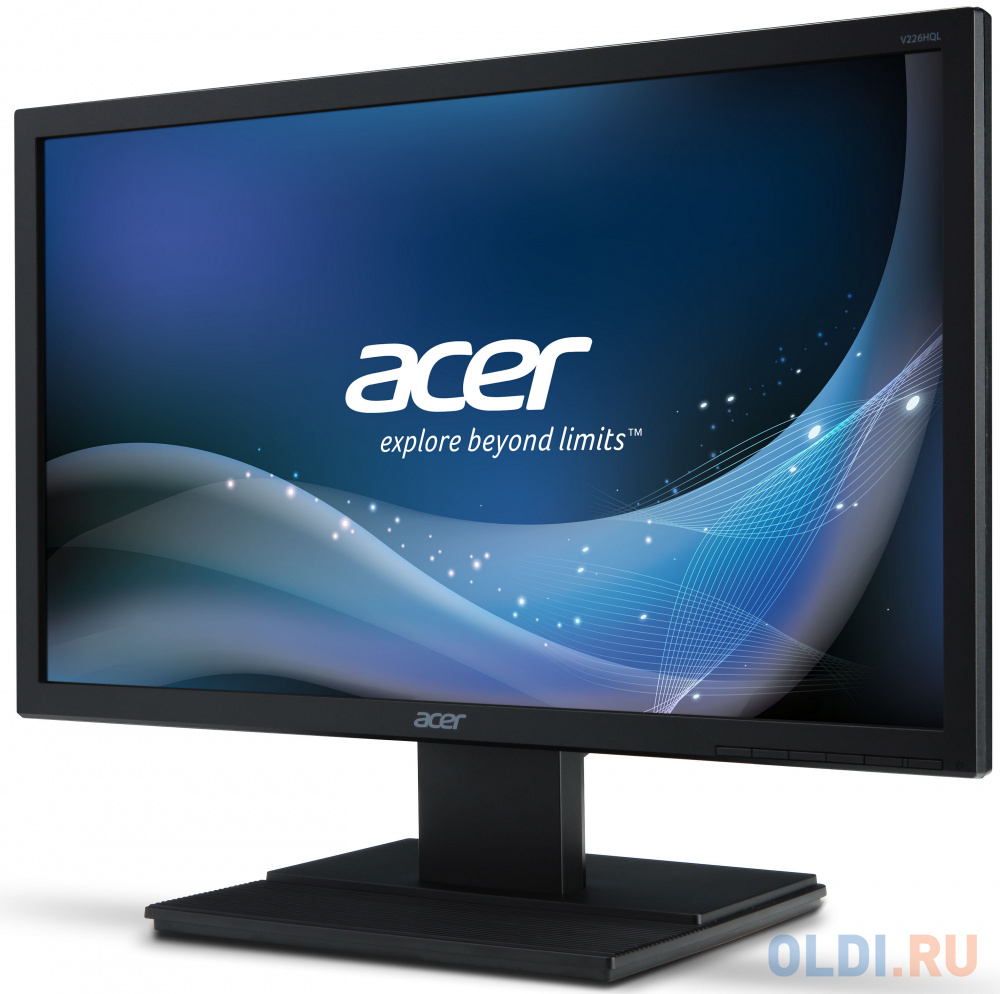 Монитор 21.5" Acer V226HQLbmd черный TN 1920x1080 250 cd/m^2 5 ms DVI VGA Аудио