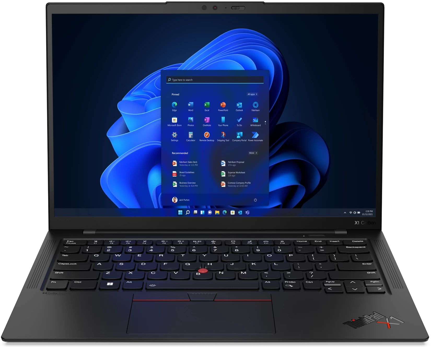 Ноутбук Lenovo ThinkPad X1 Carbon G10 black (21CB006PRT)