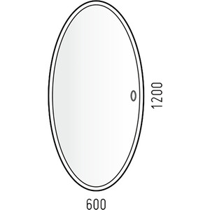 Зеркало Corozo Ориго 120х60 с подсветкой, сенсор (SD-00001277) в Москвe