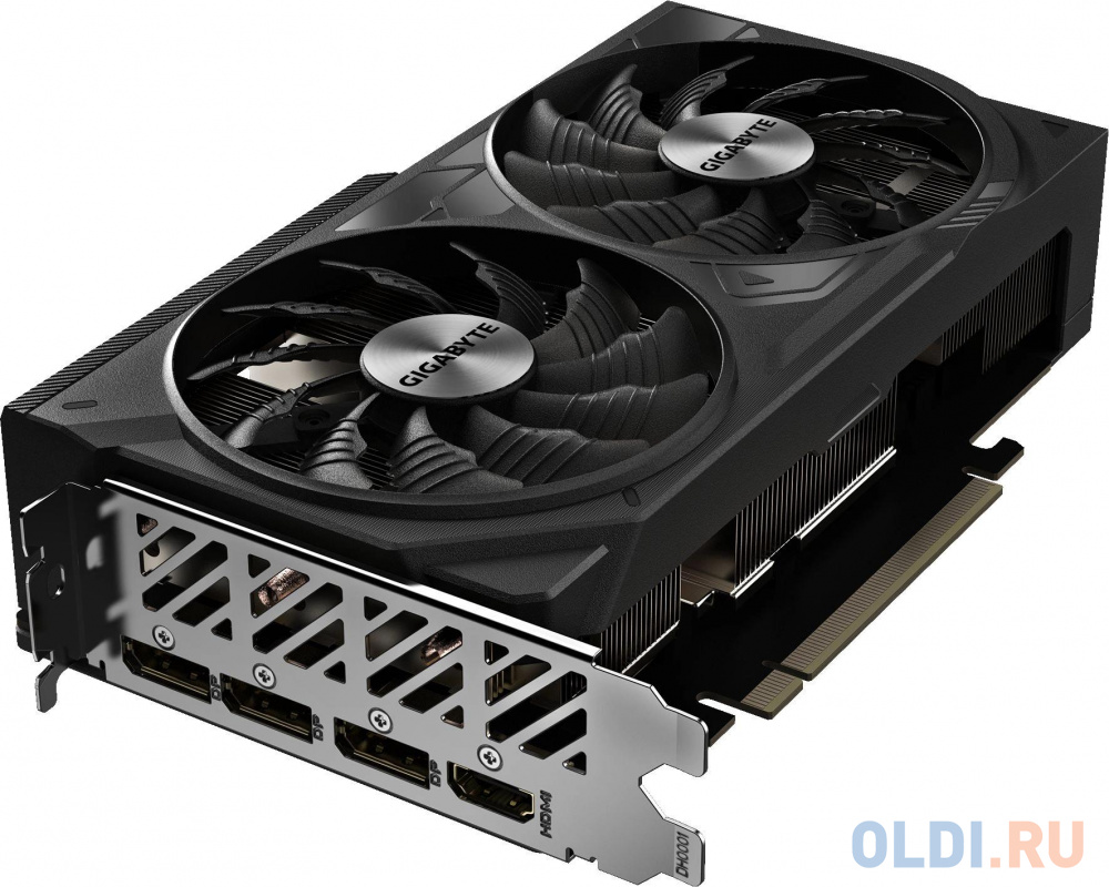 Видеокарта Gigabyte RTX4060Ti WINDFORCE OC V2 8GB GDDR6 128bit 3xDP HDMI 2FAN RTL