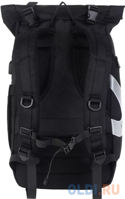 CANYON RT-7, Laptop backpack for 17.3 inch, Product spec/size(mm): 470MM(+200MM) x300MM x 130MM, Black, EXTERIOR materials:100% Polyester, Inner mater