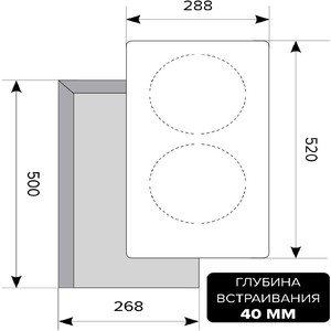 Электрическая варочная панель Lex HH 3020 BL в Москвe