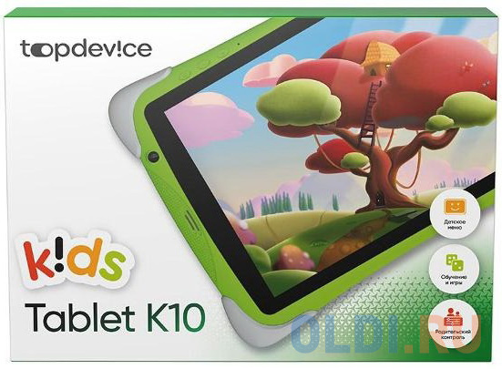 Планшет TopDevice Tablet K10 10.1" 32Gb Green Wi-Fi Bluetooth Android TDT4636_WI_E_CIS