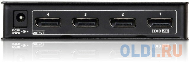 Разветвитель DisplayPort 4K 4-портовый/ 4-Port 4K DisplayPort Splitte