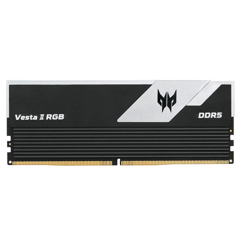 Модуль памяти Acer Predator Vesta II RGB DDR5 DIMM 6600Mhz CL34 32Gb KIT (2x16Gb) 34-40-40-105 VESTA2-32GB-6600-1R8-V2