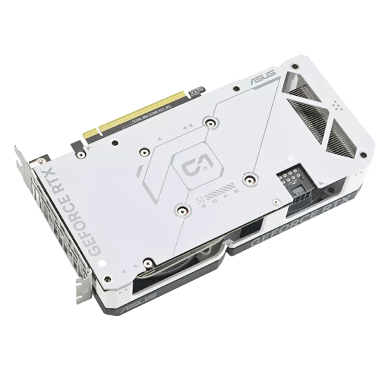 Видеокарта ASUS GeForce RTX 4060 Ti 8GB White 2595Mhz PCI-E 4.0 8192Mb 18000Mhz 128 bit HDMI 3xDP DUAL-RTX4060TI-O8G-WHITE / 90YV0J42-M0NA00 в Москвe