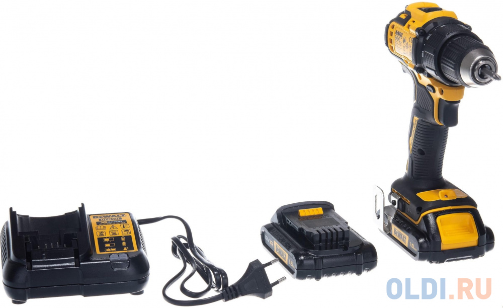 Дрель аккумуляторная DeWalt DCD708P2T-QW