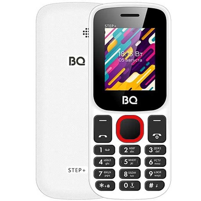 Мобильный телефон BQ 1848 STEP+ WHITE RED (2 SIM)