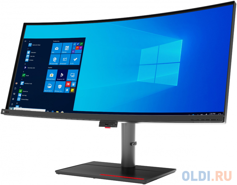 Монитор Lenovo 39.7" ThinkVision P40w-20 черный IPS 4ms 21:9 HDMI HAS Pivot 300cd 178гр/178гр 5120x2160 DisplayPort USB 14.6кг