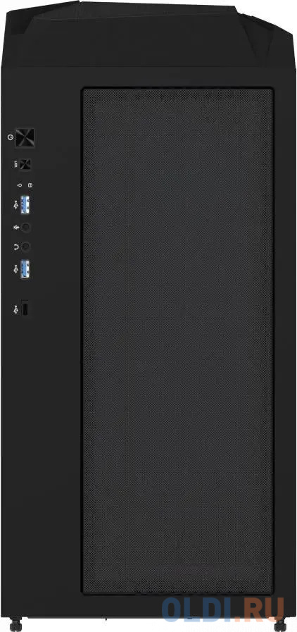 Корпус Gigabyte C301G черный без БП ATX 2x120mm 5x140mm 2xUSB3.0 audio bott PSU