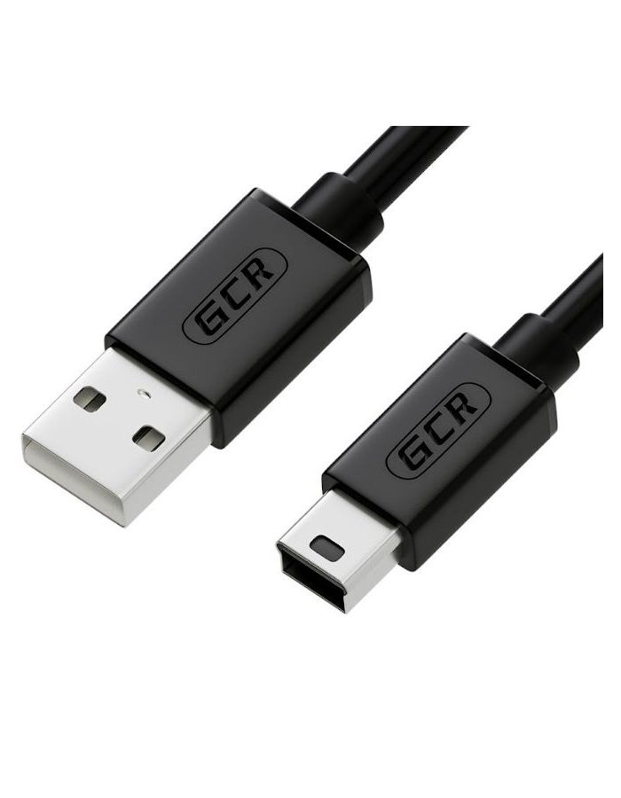 Кабель Greenconnect 1.5m USB 2.0, AM/mini 5P, черный (GCR-UM2M5P-BB2S-1.5m)