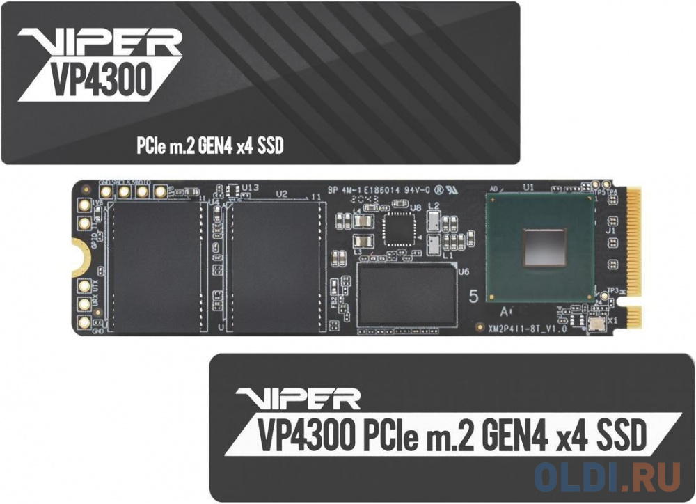 SSD накопитель Patriot Viper 2 Tb PCI-E 4.0 х4