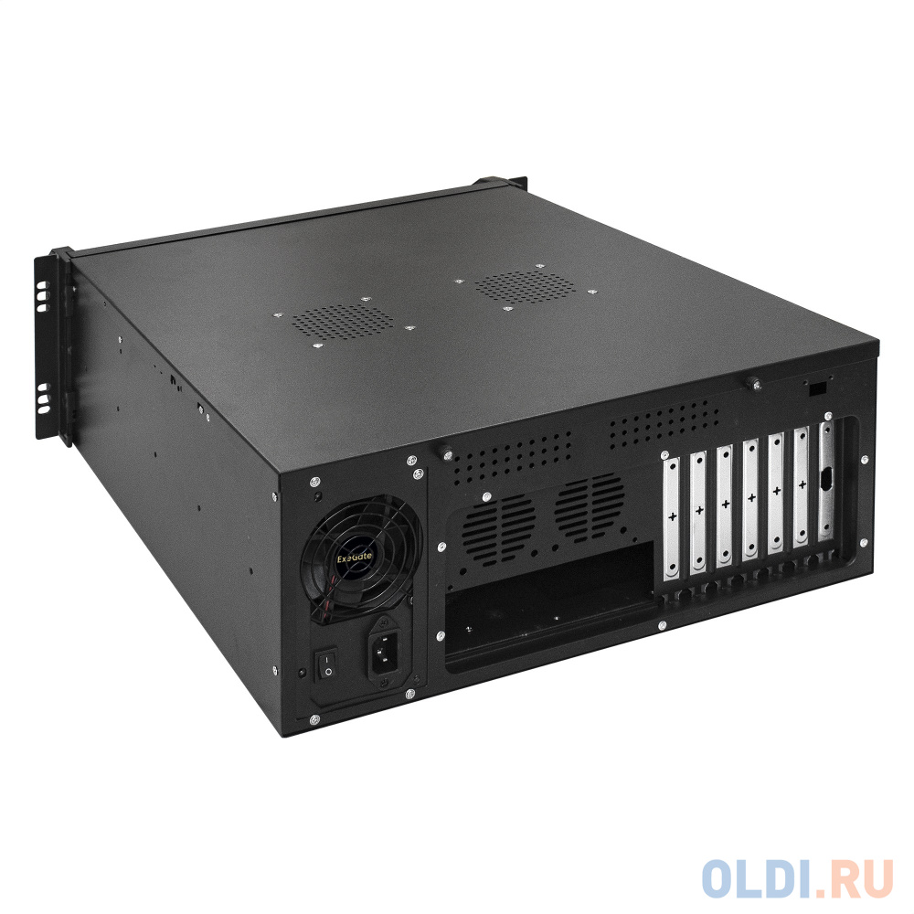 Серверный корпус ExeGate Pro 4U480-06/4U4021S <RM 19", высота 4U, глубина 480, БП 500RADS, USB> в Москвe