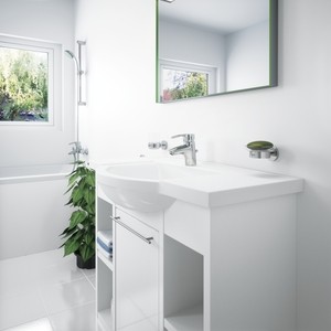 Смеситель для раковины Grohe Eurostyle с донным клапаном, хром (2337410E) в Москвe