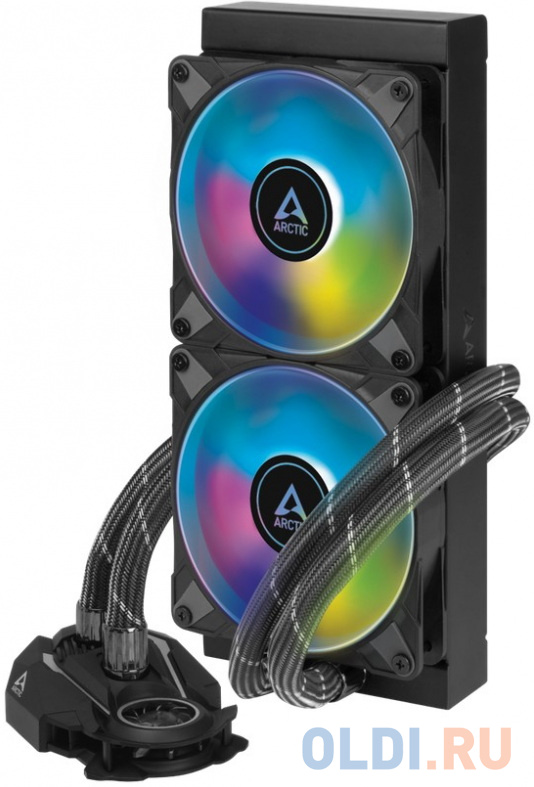 Arctic Liquid Freezer II-240 A-RGB Black  Multi Compatible All-In-One CPU Water Cooler  (ACFRE00093A)