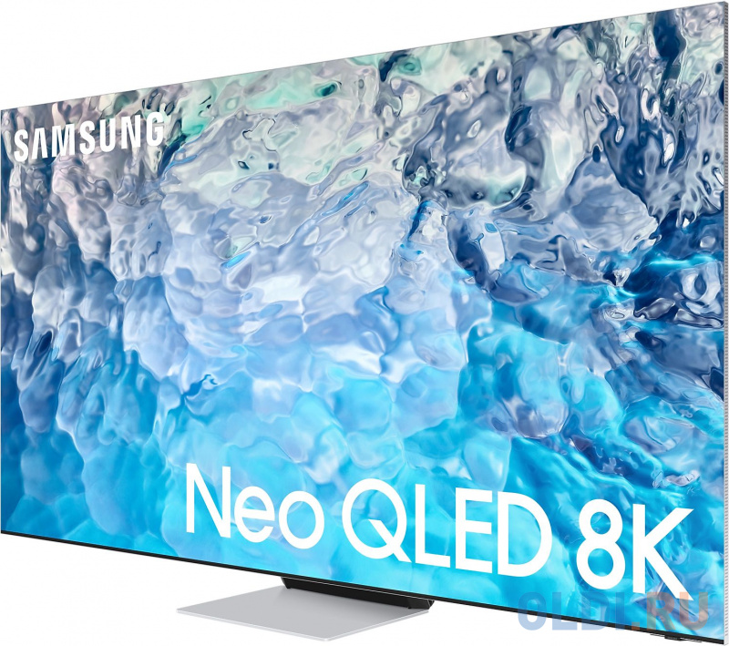 Телевизор QLED Samsung 75" QE75QN900BUXCE Series 9 нержавеющая сталь 8K Ultra HD 100Hz DVB-T2 DVB-C DVB-S2 USB WiFi Smart TV (RUS) в Москвe