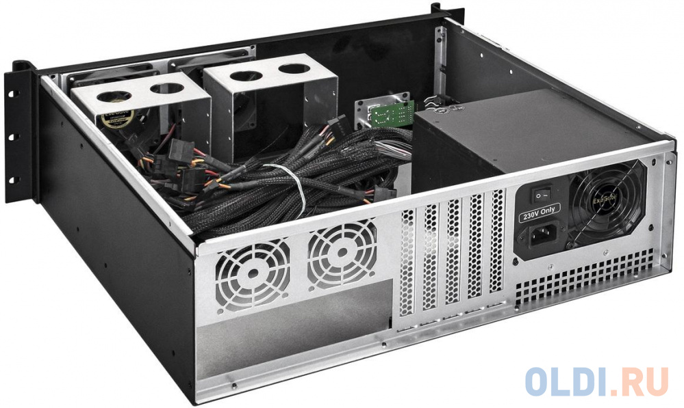Серверный корпус ExeGate Pro 3U390-11 <RM 19", высота 3U, глубина 390, БП 400ADS, USB>