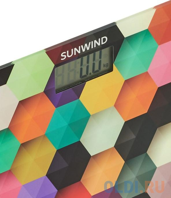 Весы напольные SunWind SSB053 рисунок