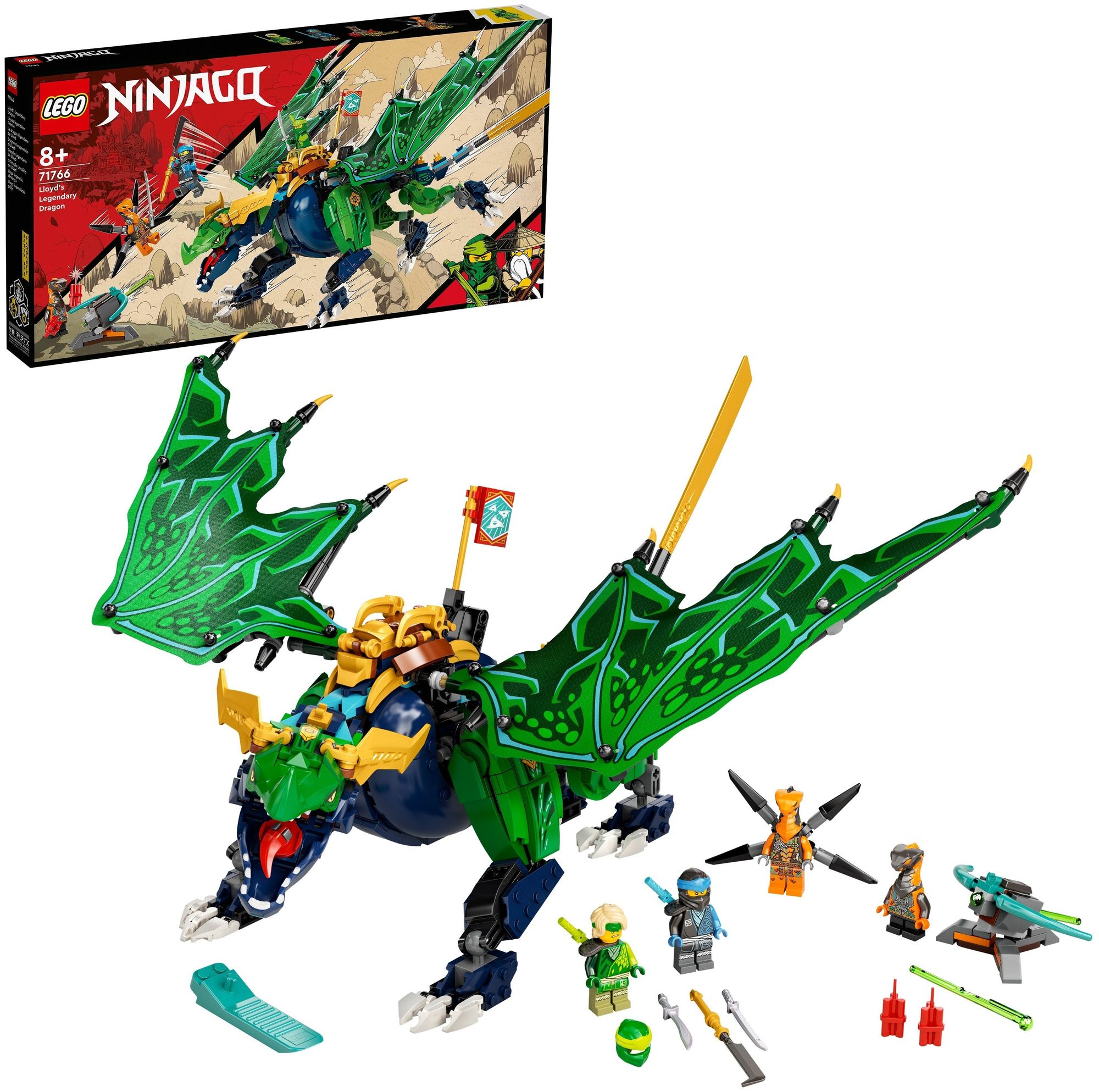 Конструктор LEGO Ninjago "Легендарный дракон Ллойда" 71766 в Москвe