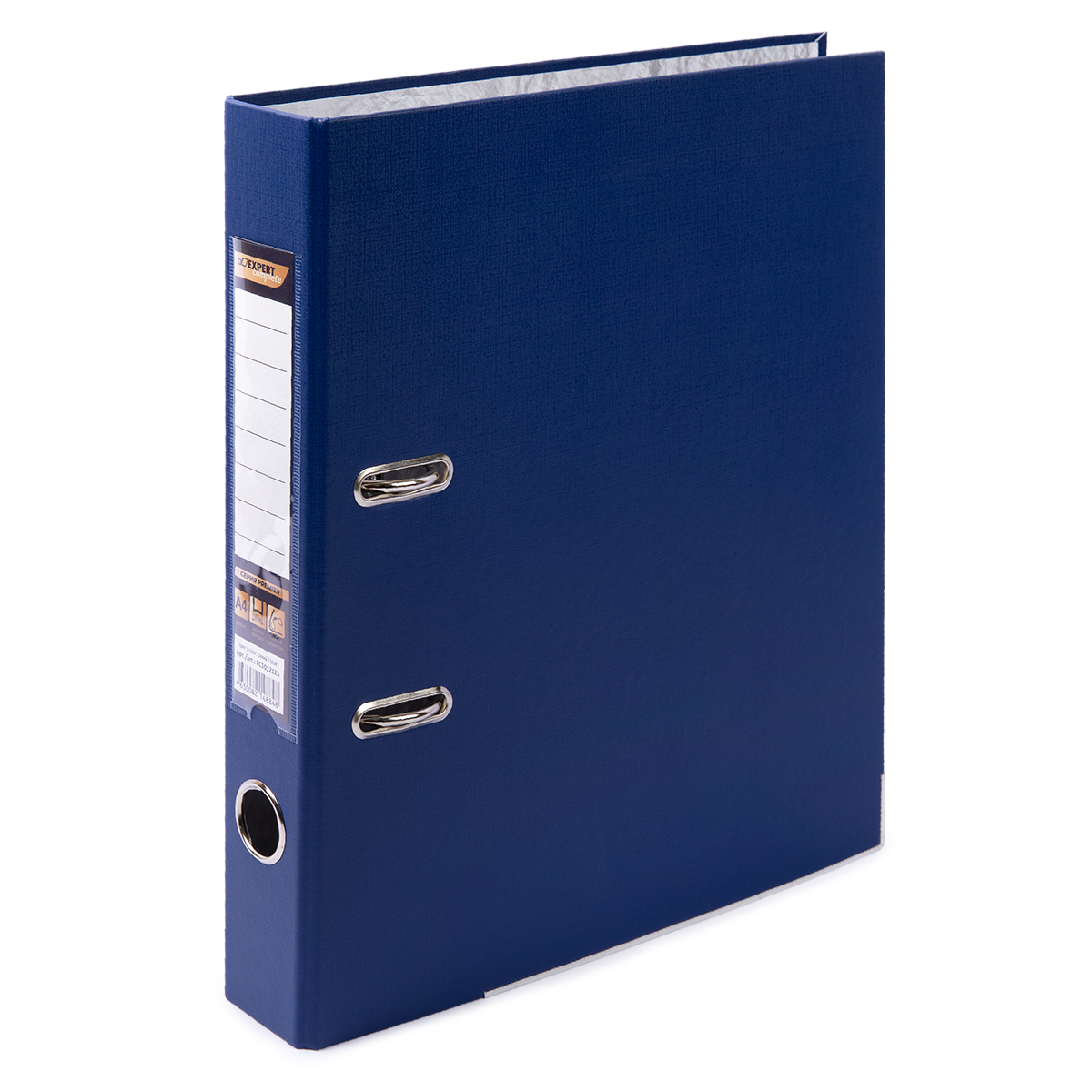 Папка-регистратор Expert Complete, А4, карман, картон/ПВХ, синий (EC1012125)