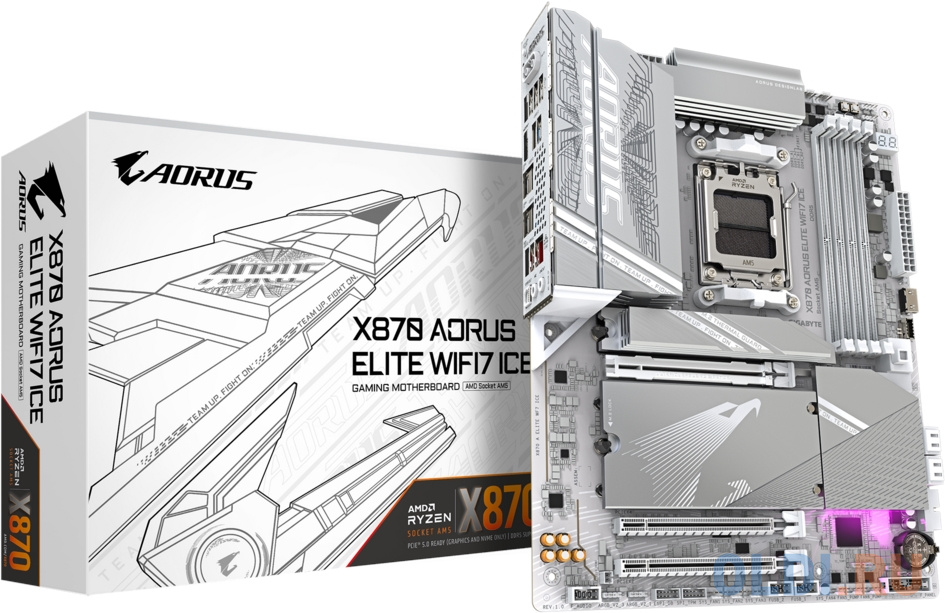 Материнская плата GigaByte X870 A ELITE WF7 ICE