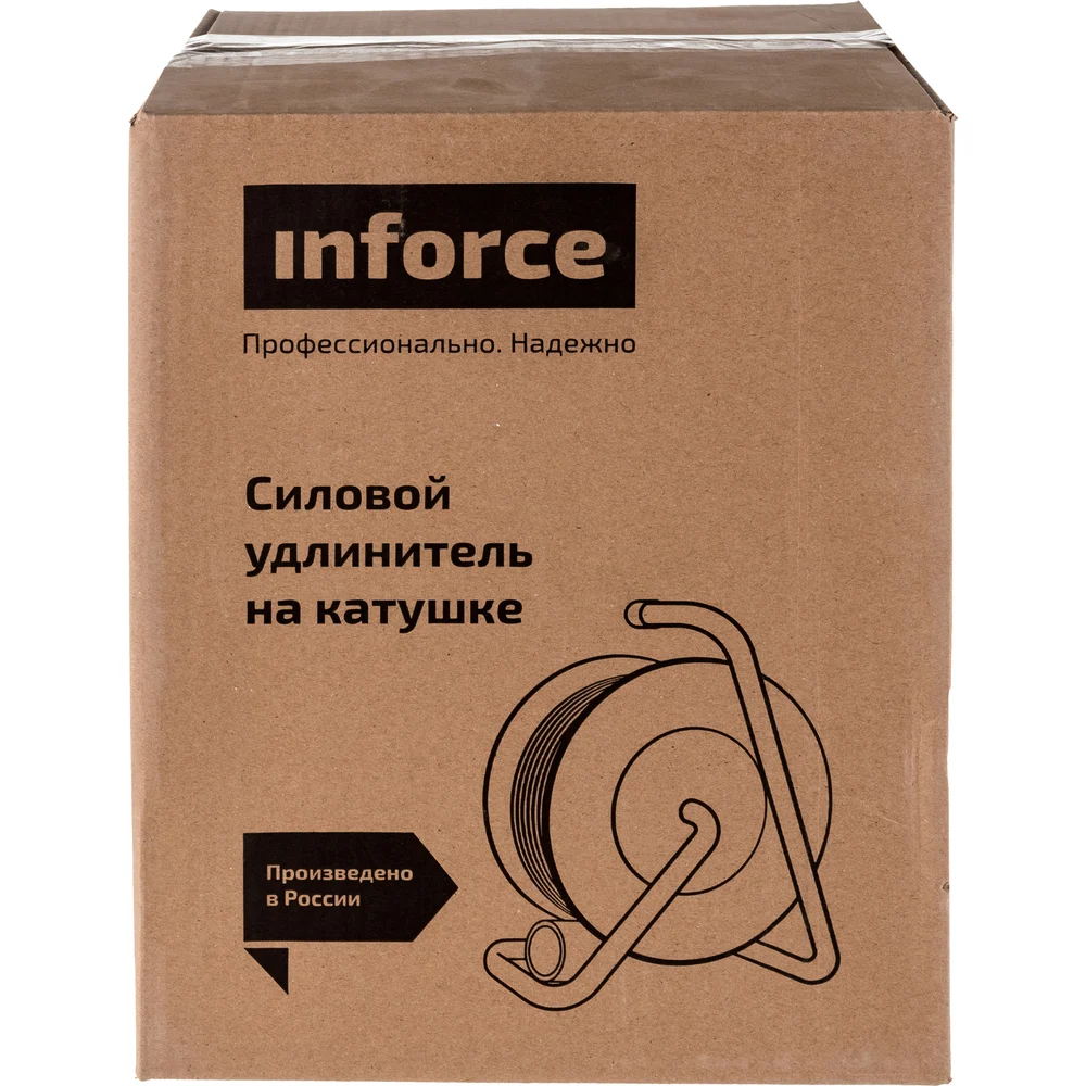 Силовой удлинитель на катушке Inforce в Москвe