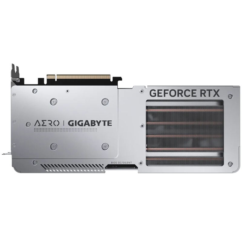 Видеокарта GigaByte nVidia GeForce RTX 4070 Super Aero OC 12G 2565Mhz PCI-E 4.0 12288Mb 21000Mhz 192 bit HDMI 3xDP GV-N407SAERO OC-12GD