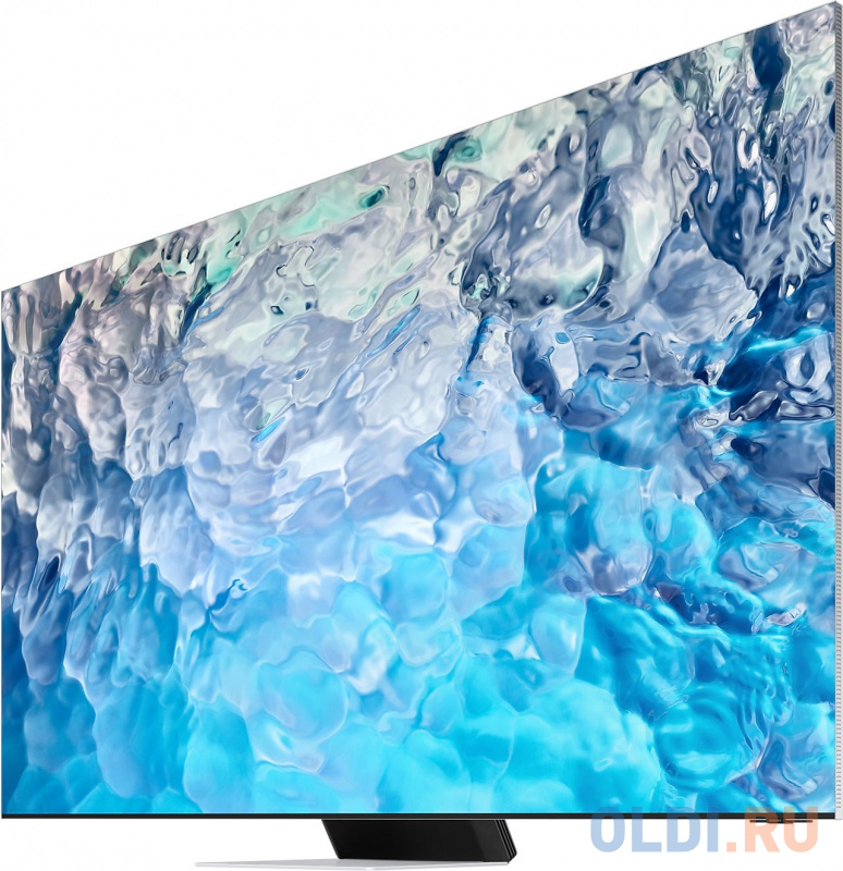 Телевизор QLED Samsung 75" QE75QN900BUXCE Series 9 нержавеющая сталь 8K Ultra HD 100Hz DVB-T2 DVB-C DVB-S2 USB WiFi Smart TV (RUS)