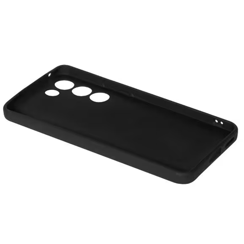 Чехол DF для Vivo V30 Lite 4G / T3 5G Silicone Black vCase-28 в Москвe