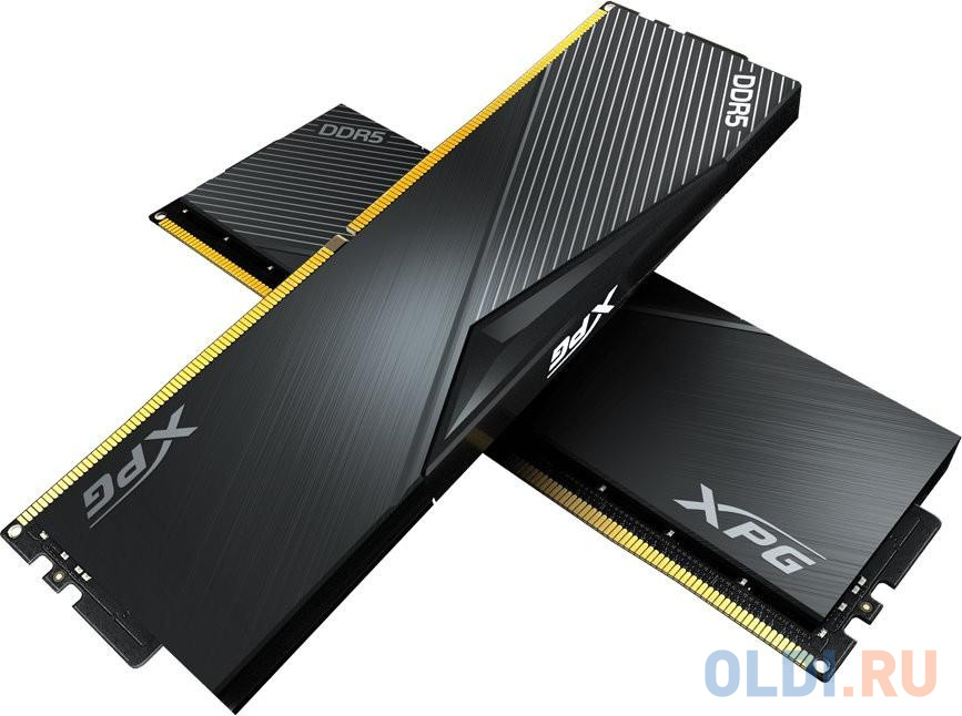 Оперативная память для компьютера A-Data LANCER DIMM 32Gb DDR5 5200MHz AX5U5200C3816G-DCLABK