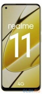 Смартфон Realme RMX3636 11 256Gb 8Gb золотой моноблок 3G 4G 2Sim 6.43" 2400x1080 Android 13 108Mpix 802.11 a/b/g/n/ac/ax NFC GPS GSM900/1800 GSM1