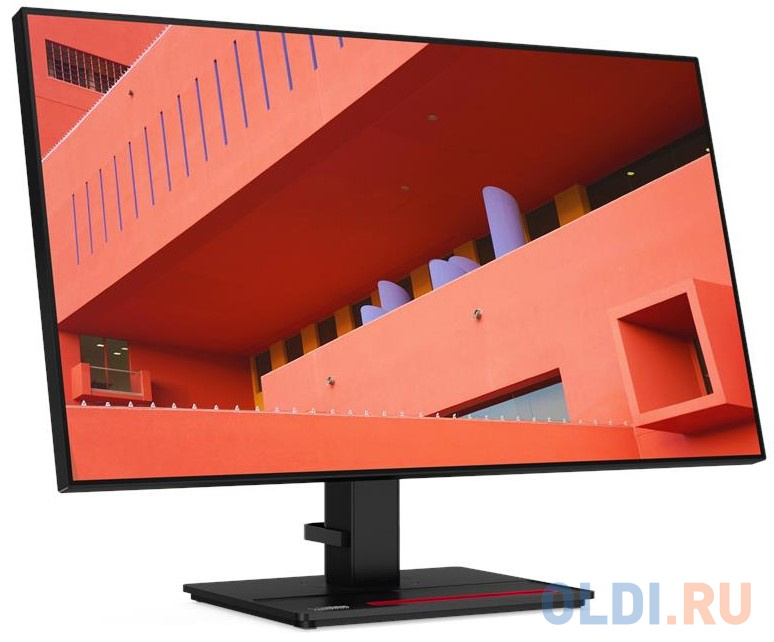 Монитор 27" Lenovo ThinkVision P27q-20 черный IPS 2560x1440 350 cd/m^2 4 ms HDMI DisplayPort USB USB Type-C Аудио 61EAGAT6EU