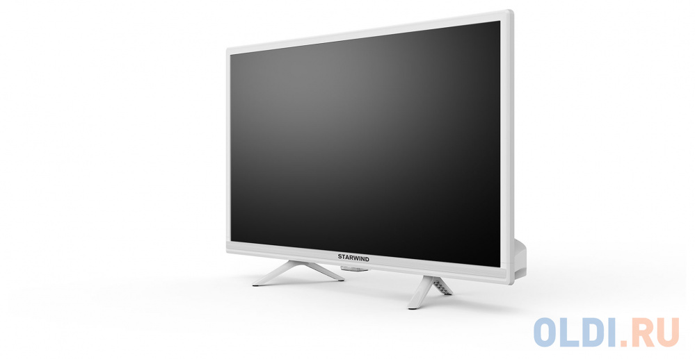 Телевизор LED Starwind 24" SW-LED24SG312 Яндекс.ТВ белый HD 60Hz DVB-T DVB-T2 DVB-C DVB-S DVB-S2 USB WiFi Smart TV в Москвe