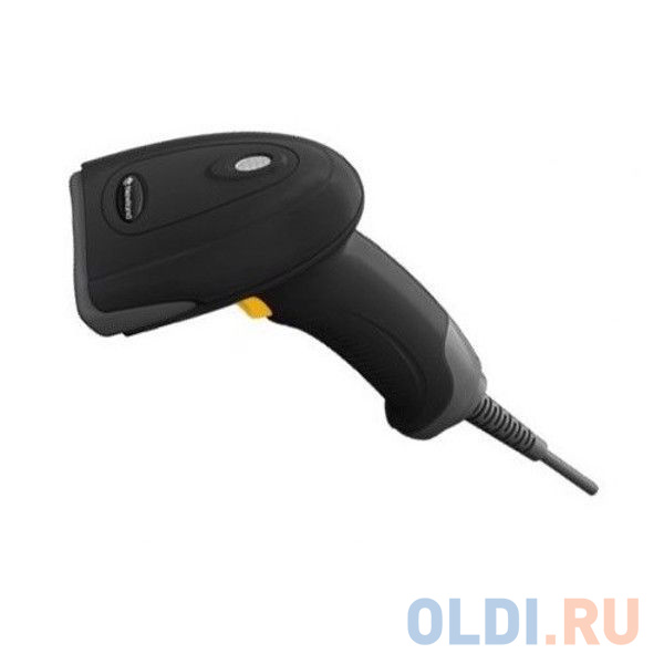 Сканер штрих-кодов/ HR11+ Aringa, 1D CCD Handheld Reader (black surface) with USB cable CBL042UA, autosense, incl. foldable smart stand STD20i-22. (KI