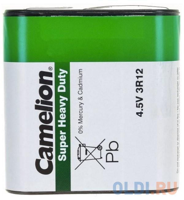 Camelion 3R12 SR-1 (3R12-SP1G, батарейка,4.5В)  (1 шт. в уп-ке)