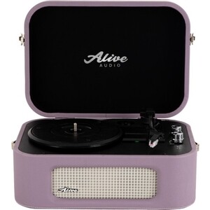 Виниловый проигрыватель Alive Audio STORIES Lilac c Bluetooth STR-06-LL