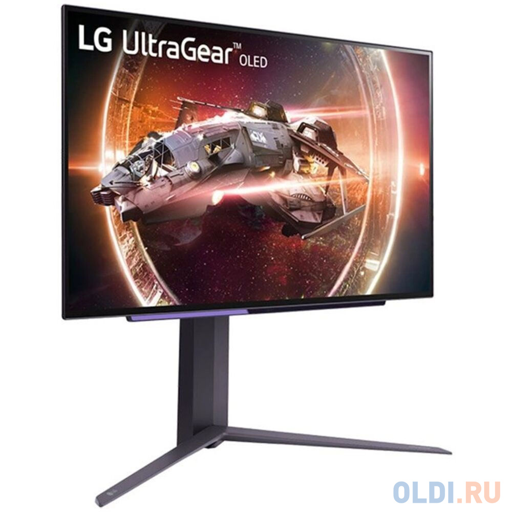 Монитор LG 26.5" UltraGear 27GS95QE-B черный OLED LED 16:9 HDMI матовая HAS Piv 275cd 178гр/178гр 2560x1440 240Hz FreeSync Premium Pro DP QHD USB