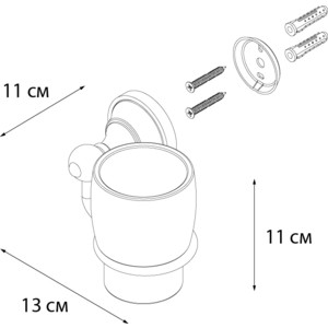 Стакан для ванной Fixsen Bogema (FX-78506)