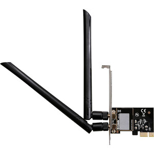 Сетевой адаптер D-Link WiFi DWA-582 DWA-582/RU/10/B1A AC1200 PCI E в Москвe