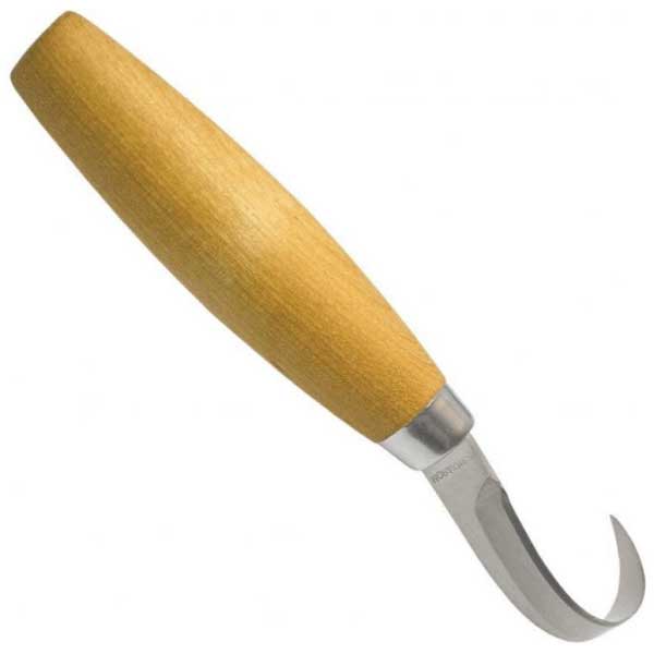 Нож Morakniv Hook Knife 164 Left Hand ложкорез, нержавеющая сталь, рукоять из березы