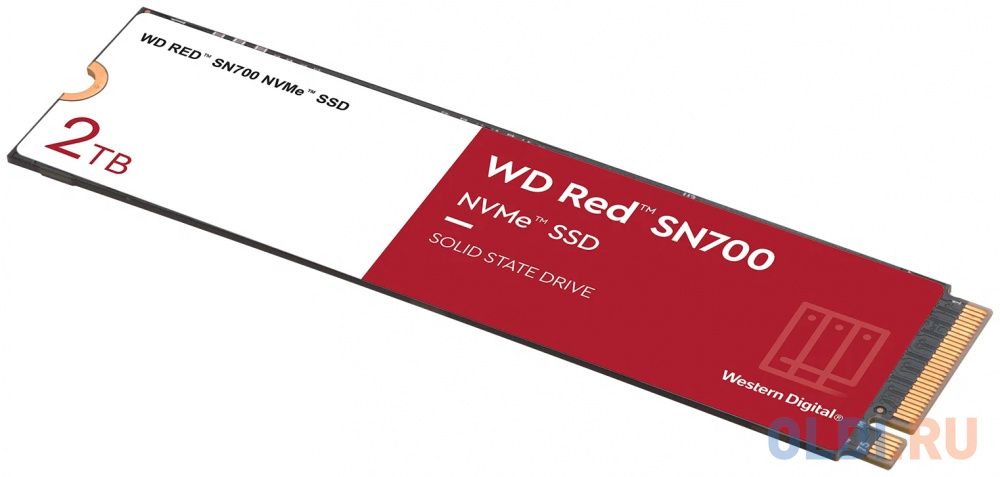 SSD жесткий диск M.2 2280 2TB RED WDS200T1R0C WDC