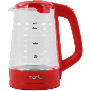 Чайник электрический Marta MT-4585 красный рубин