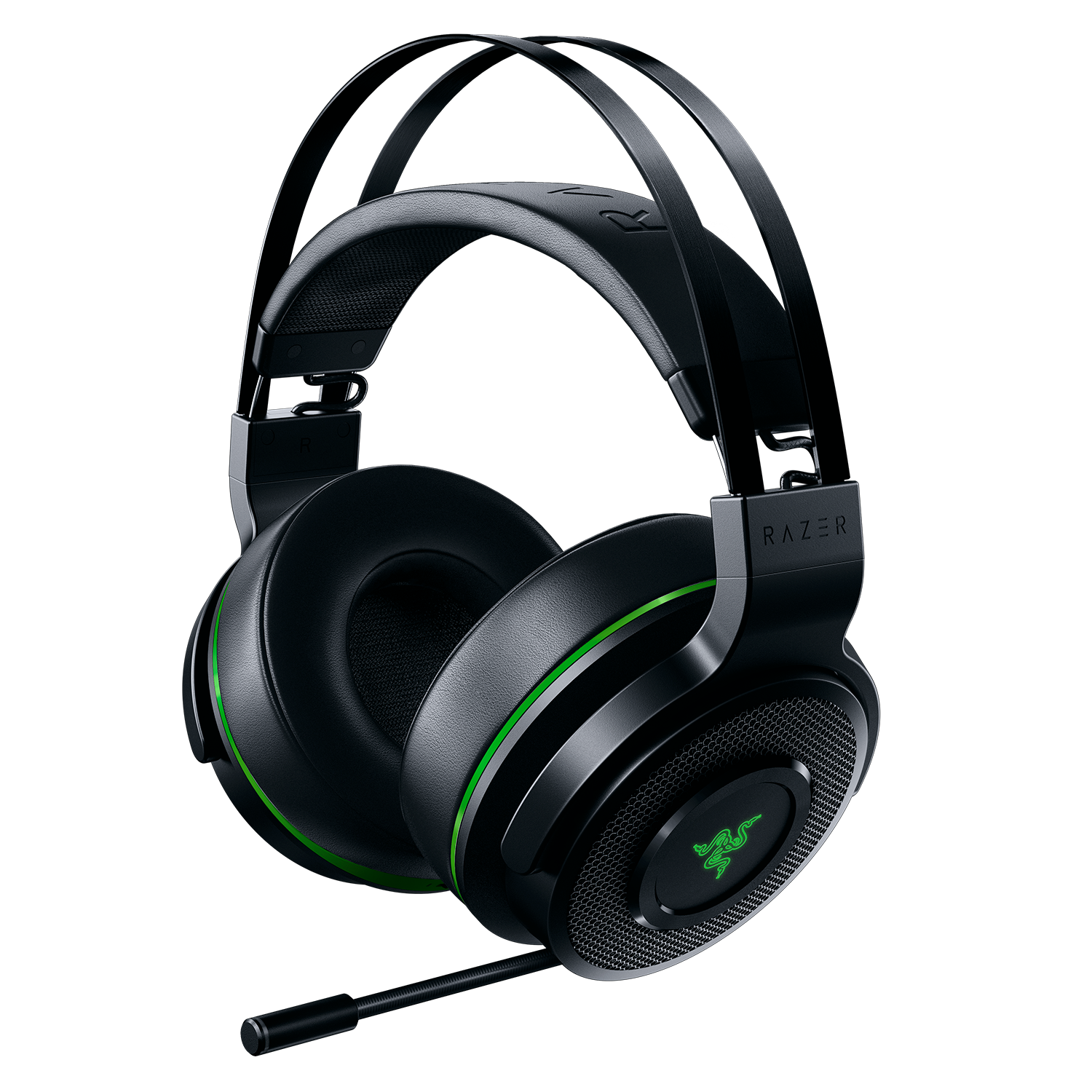 Гарнитура Razer Thresher for Xbox One, беспроводная, черный/зеленый (RZ04-02240100-R3M1)